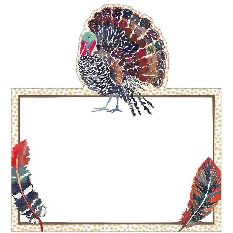 HM for Caspari - Plumage Place Cards