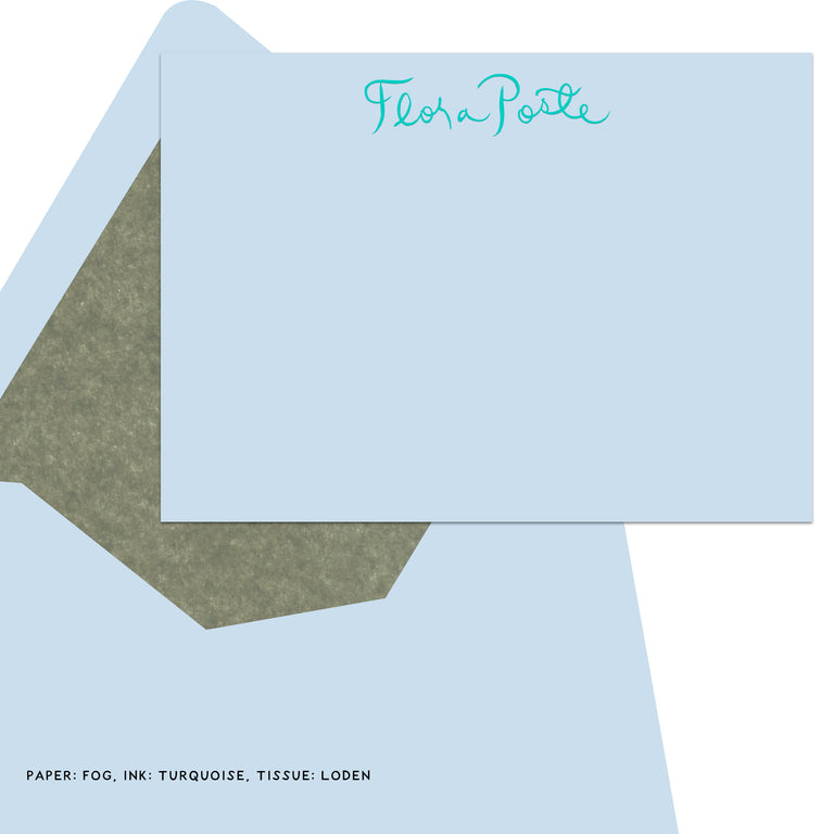 Engraved Personal Stationery