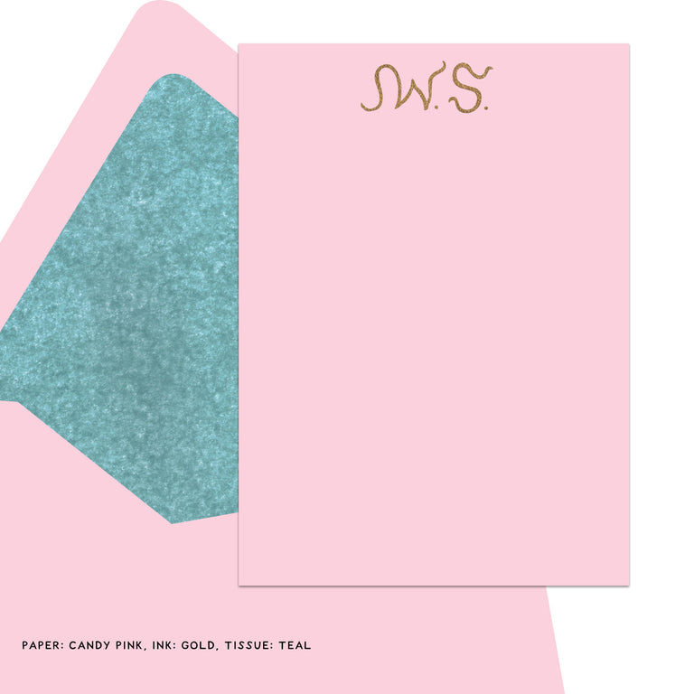 Engraved Personal Stationery